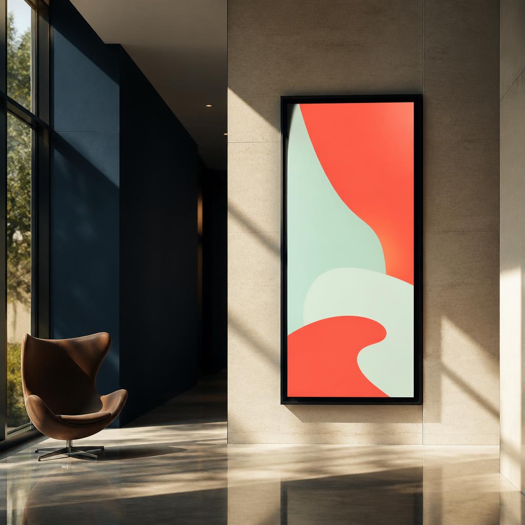 Concept image of a lobby display